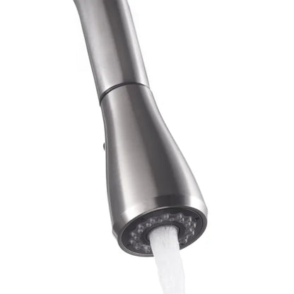 TRINITY Stainless Steel Utility Sink with Pull-out Faucet
