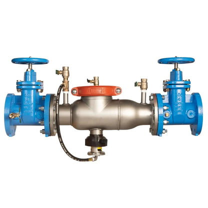 4" Stainless Steel Backflow Preventer with Flood Sensor for Safety