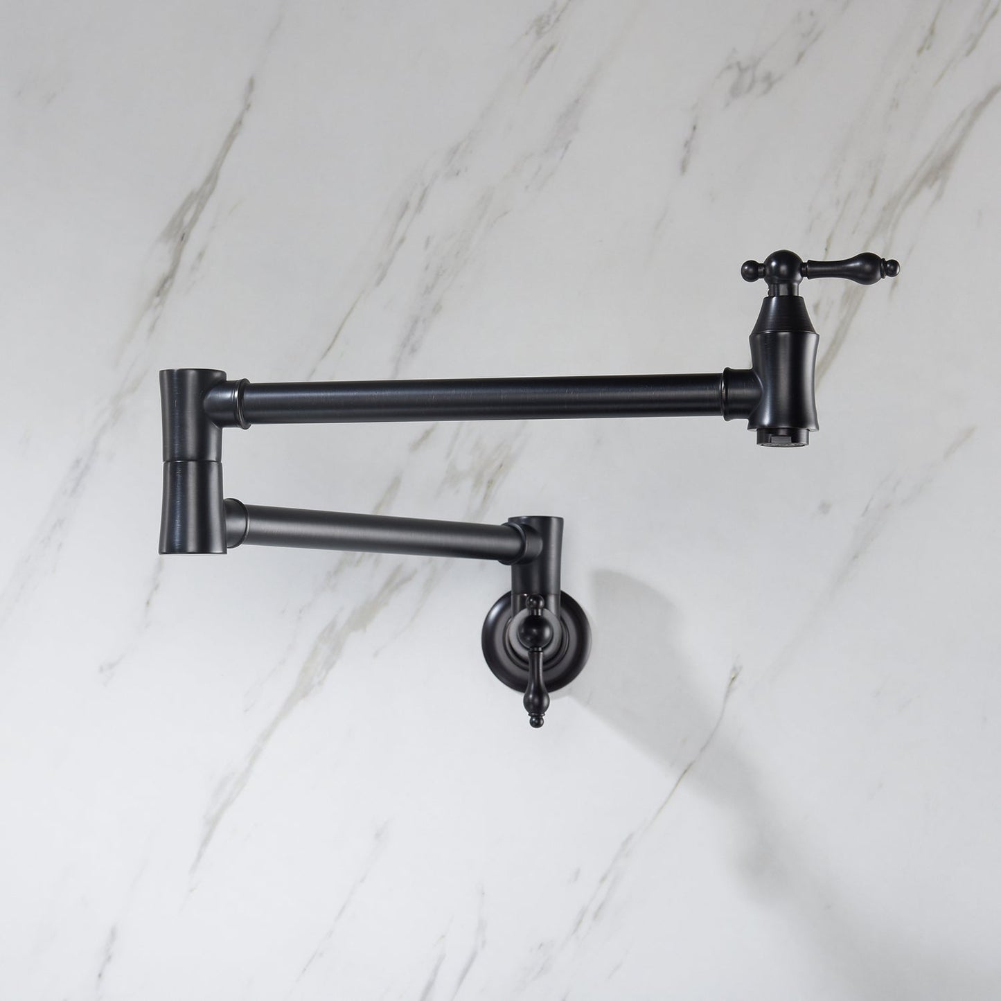 Wall Mount Folding Kitchen Pot Filler Faucet