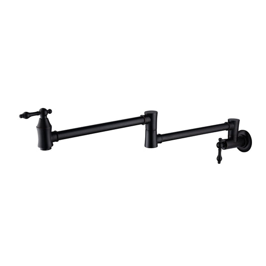 Wall Mount Folding Kitchen Pot Filler Faucet